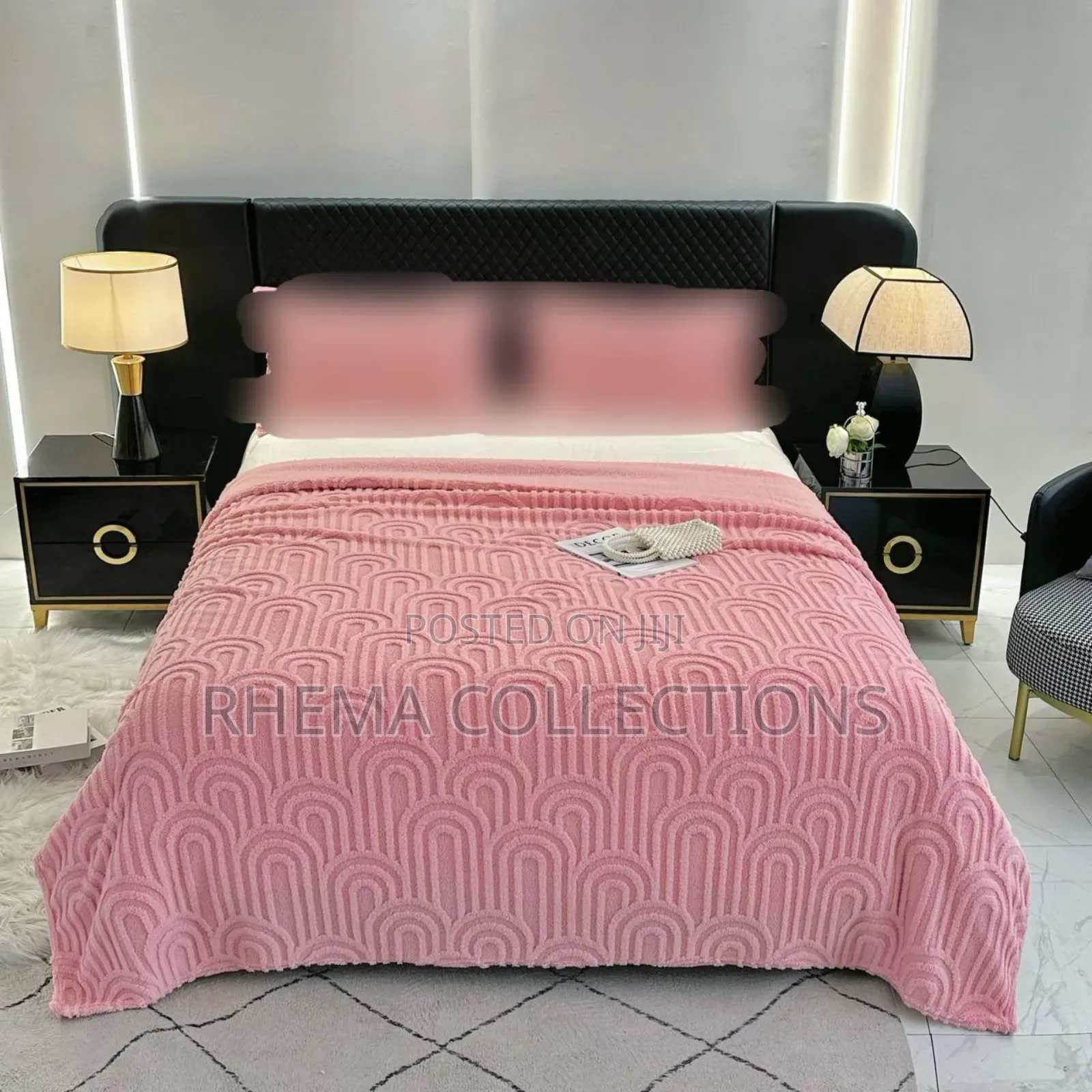 Double Sided Warm Solid Skin Friendly Fur Velvet Blanket/Duvet