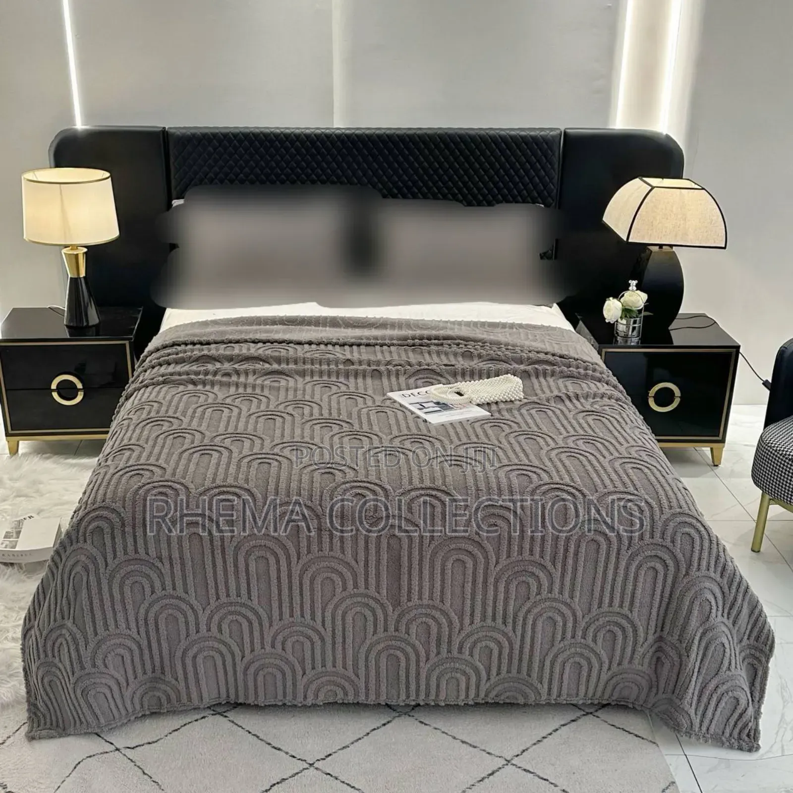 Double Sided Warm Solid Skin Friendly Fur Velvet Blanket/Duvet