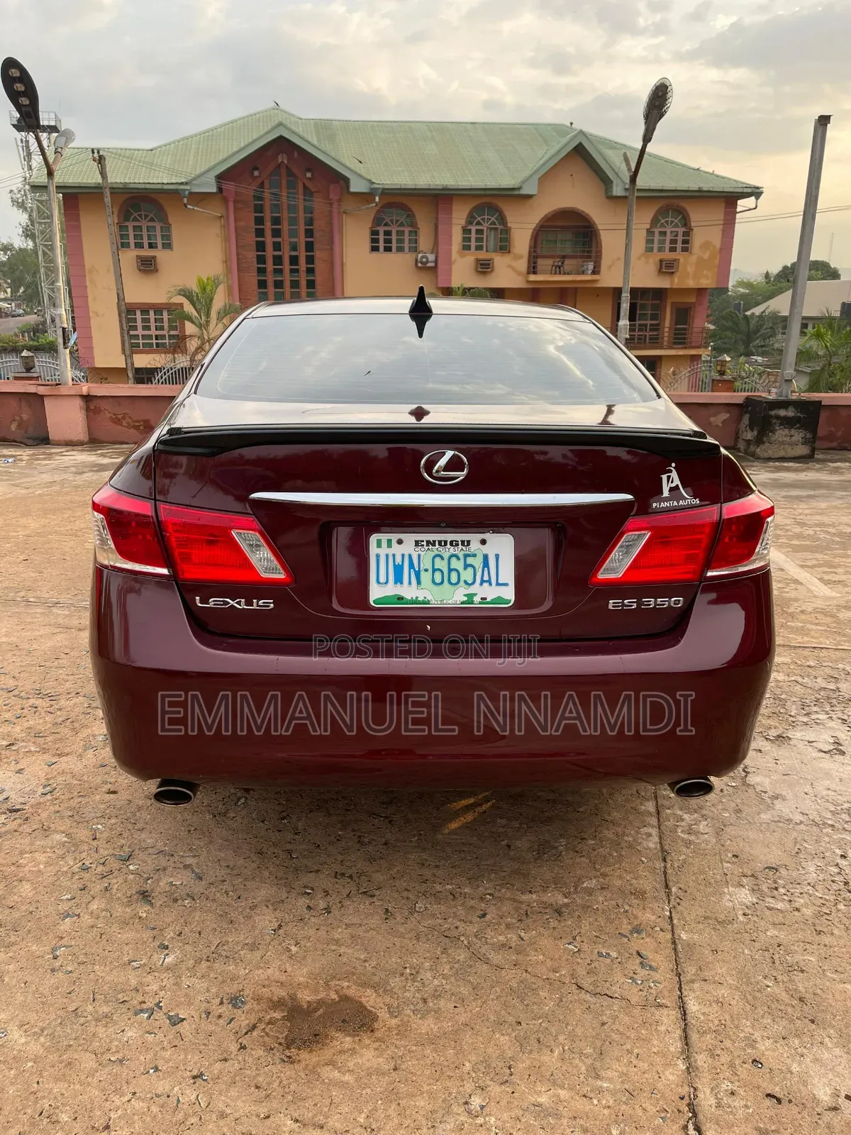 Lexus ES 350 2008 Red