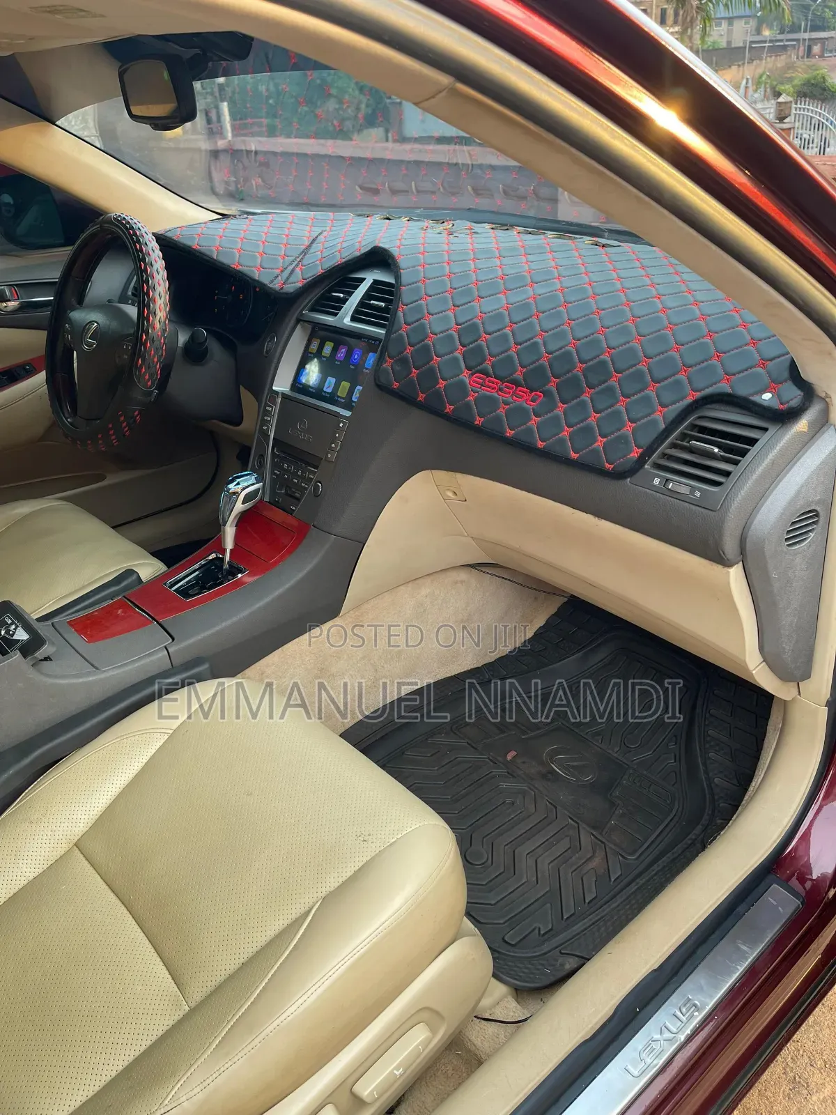 Lexus ES 350 2008 Red