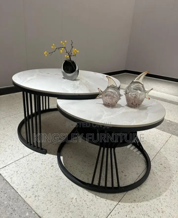 Quality Mable Top 2in1 Center Table