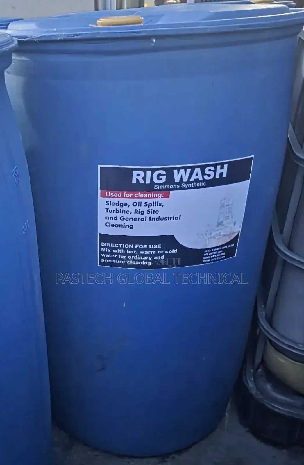 Heavy‐Duty Industrial Cleaning and Degreasing Solution (Rig Wash)