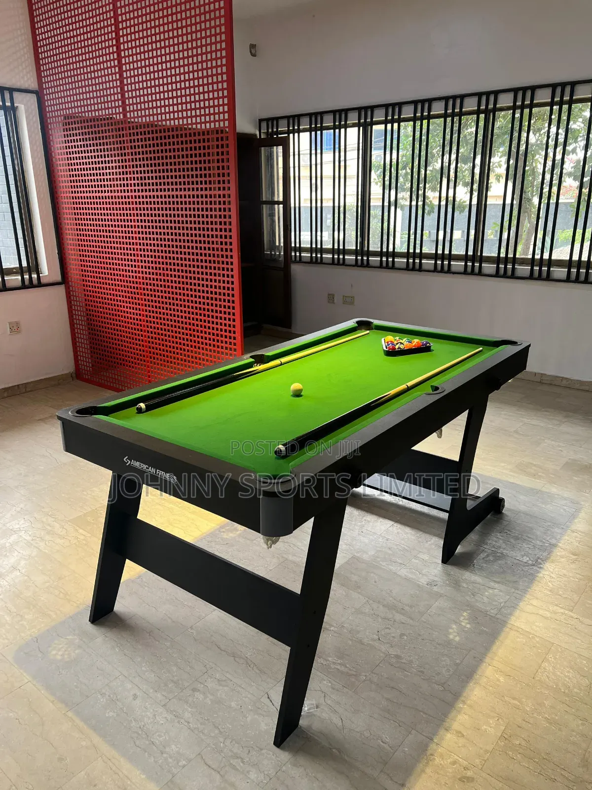 6ft 3 in 1 Snooker Board With Table Tennis and Dinning Table