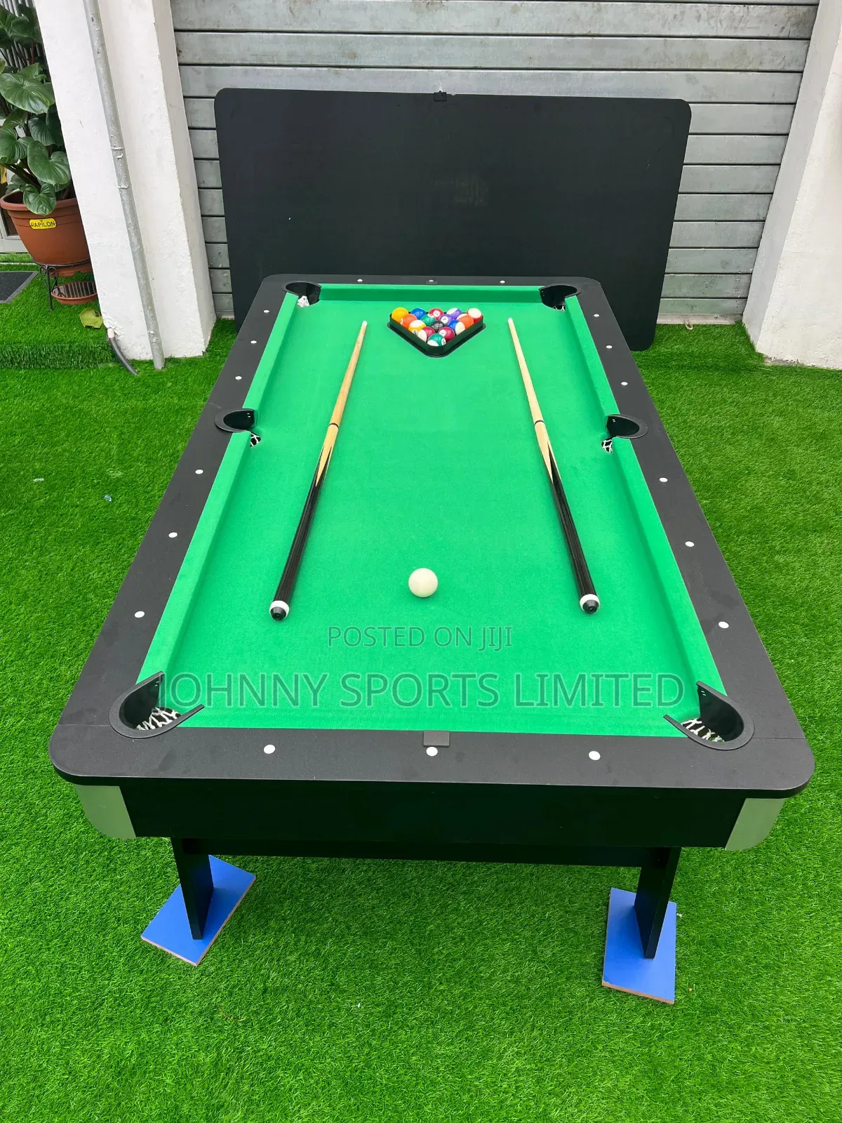 6ft 3 in 1 Snooker Board With Table Tennis and Dinning Table