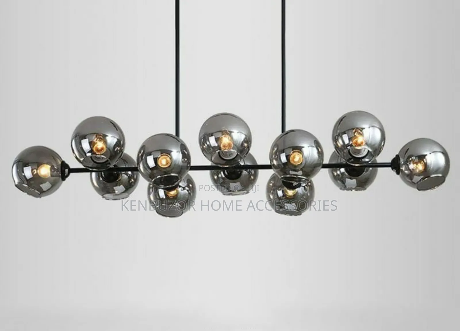 Modern Design Glass Ball Led Pendant Light Chandelier