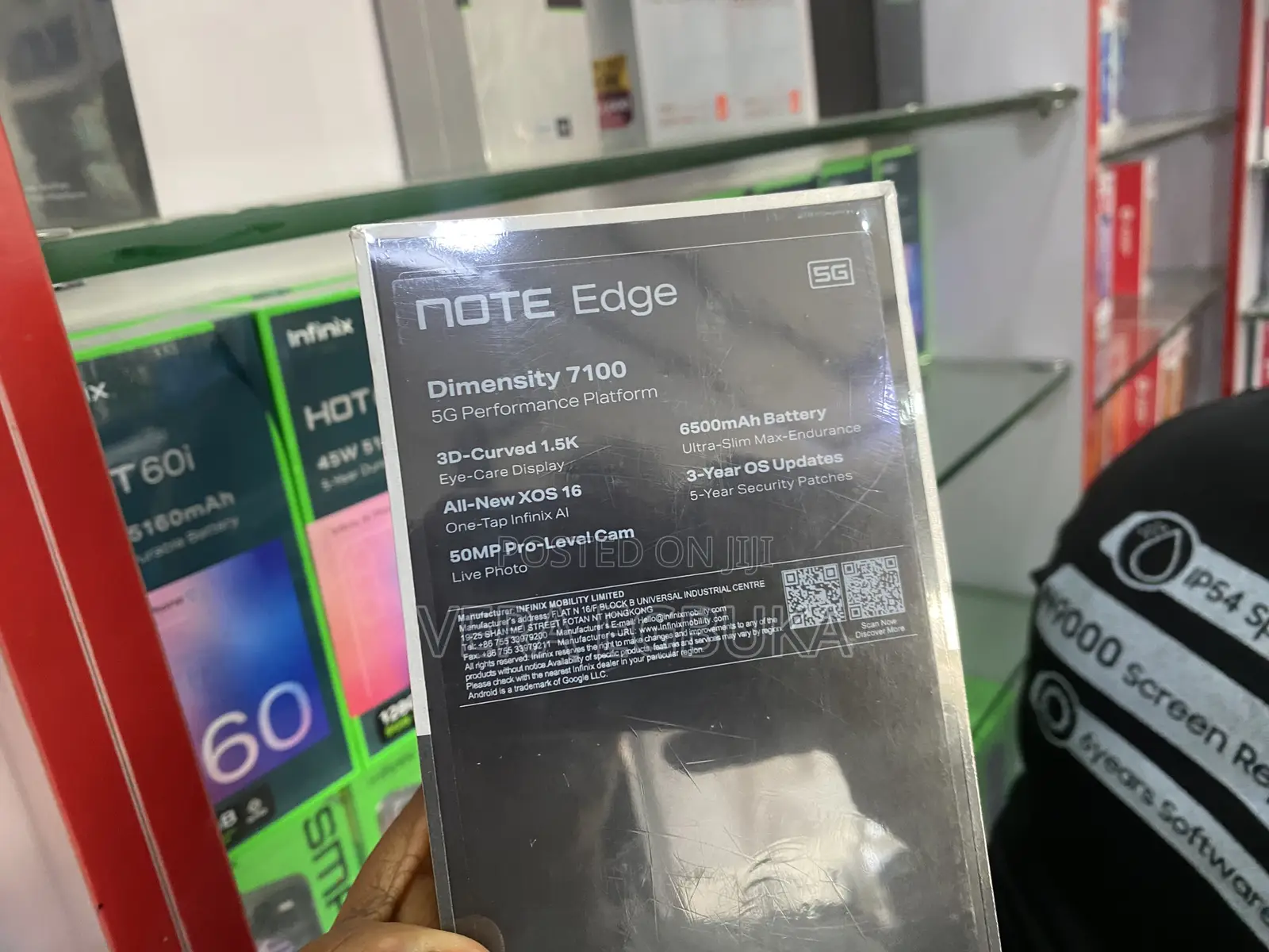 New Infinix Note Edge 128 GB