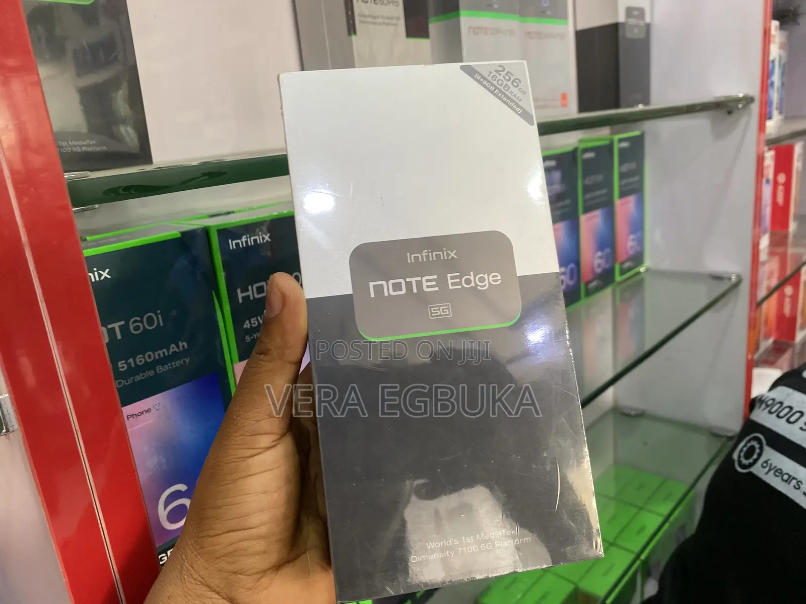 New Infinix Note Edge 128 GB