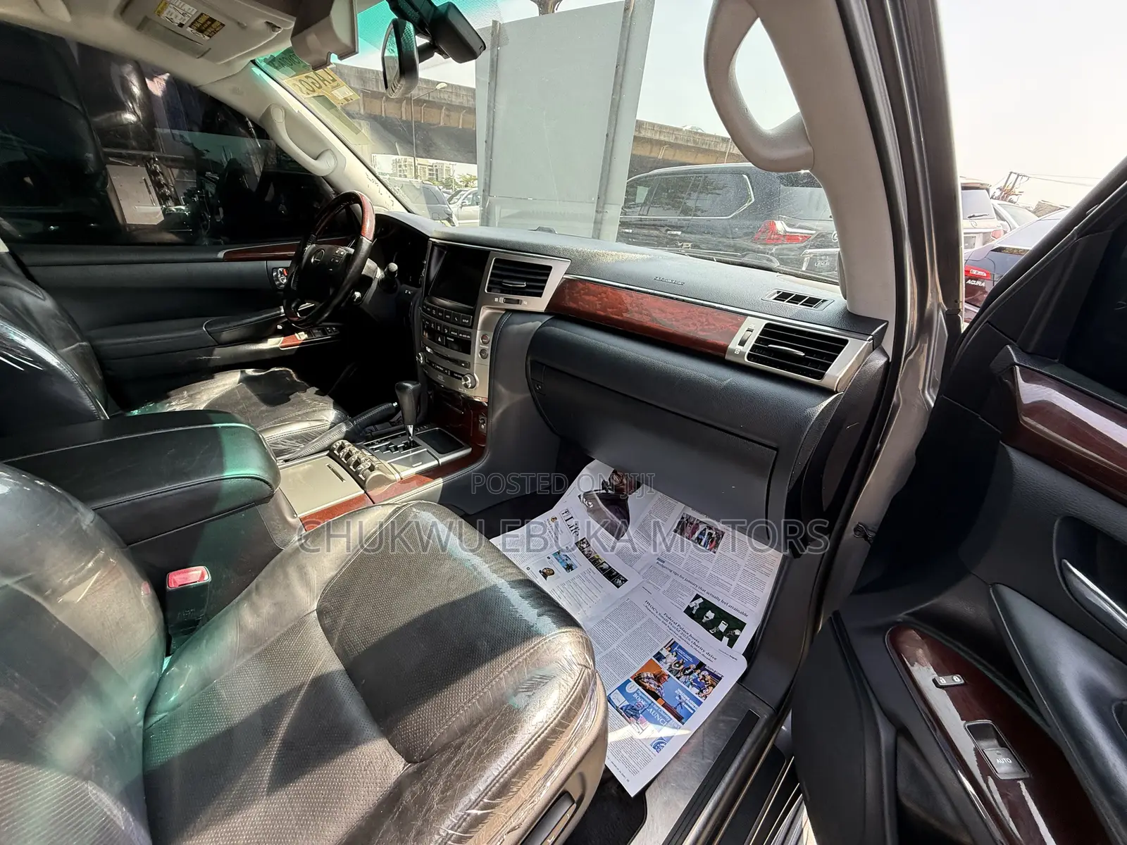 Lexus LX 570 AWD 2015 Gray