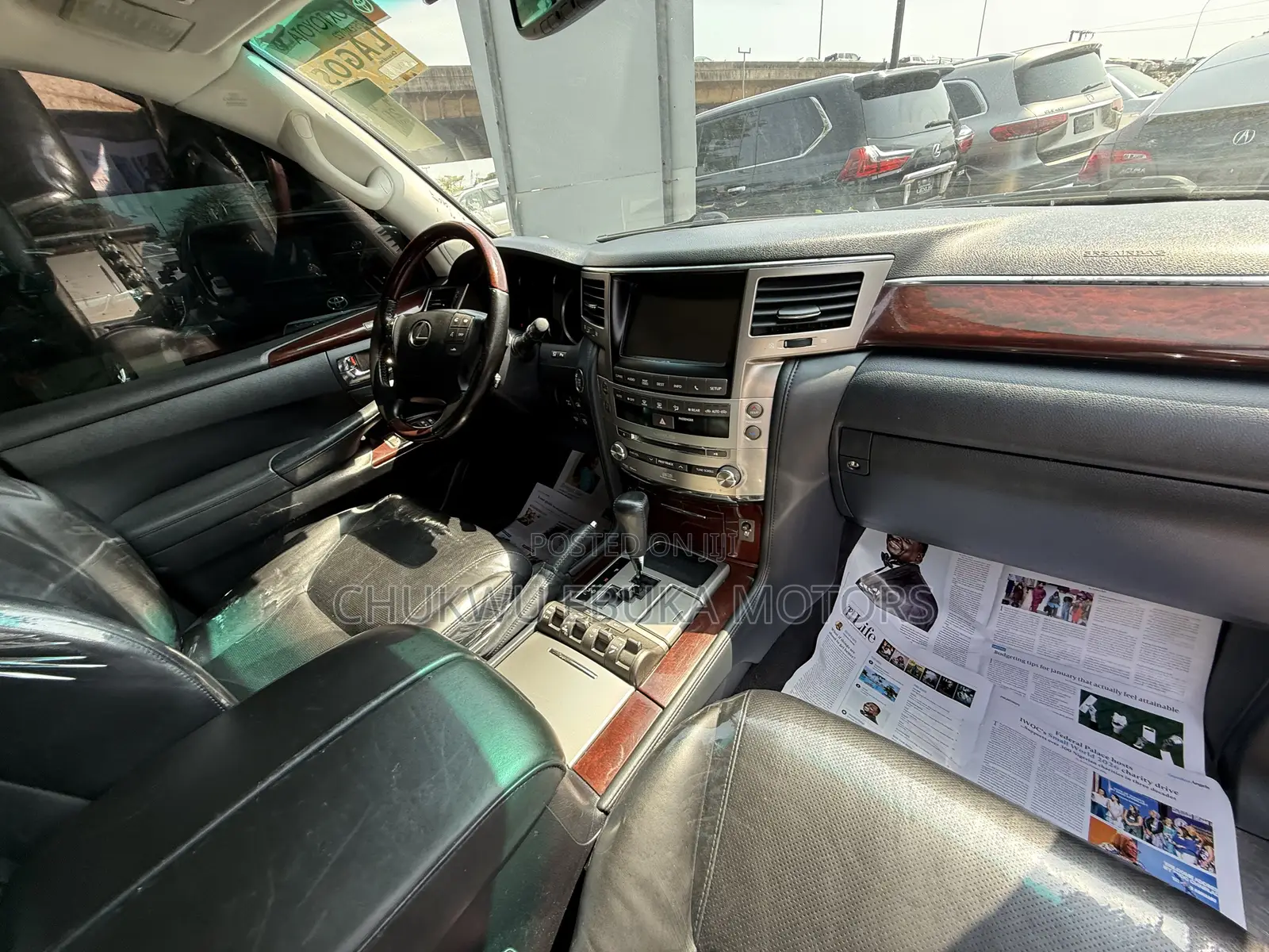 Lexus LX 570 AWD 2015 Gray