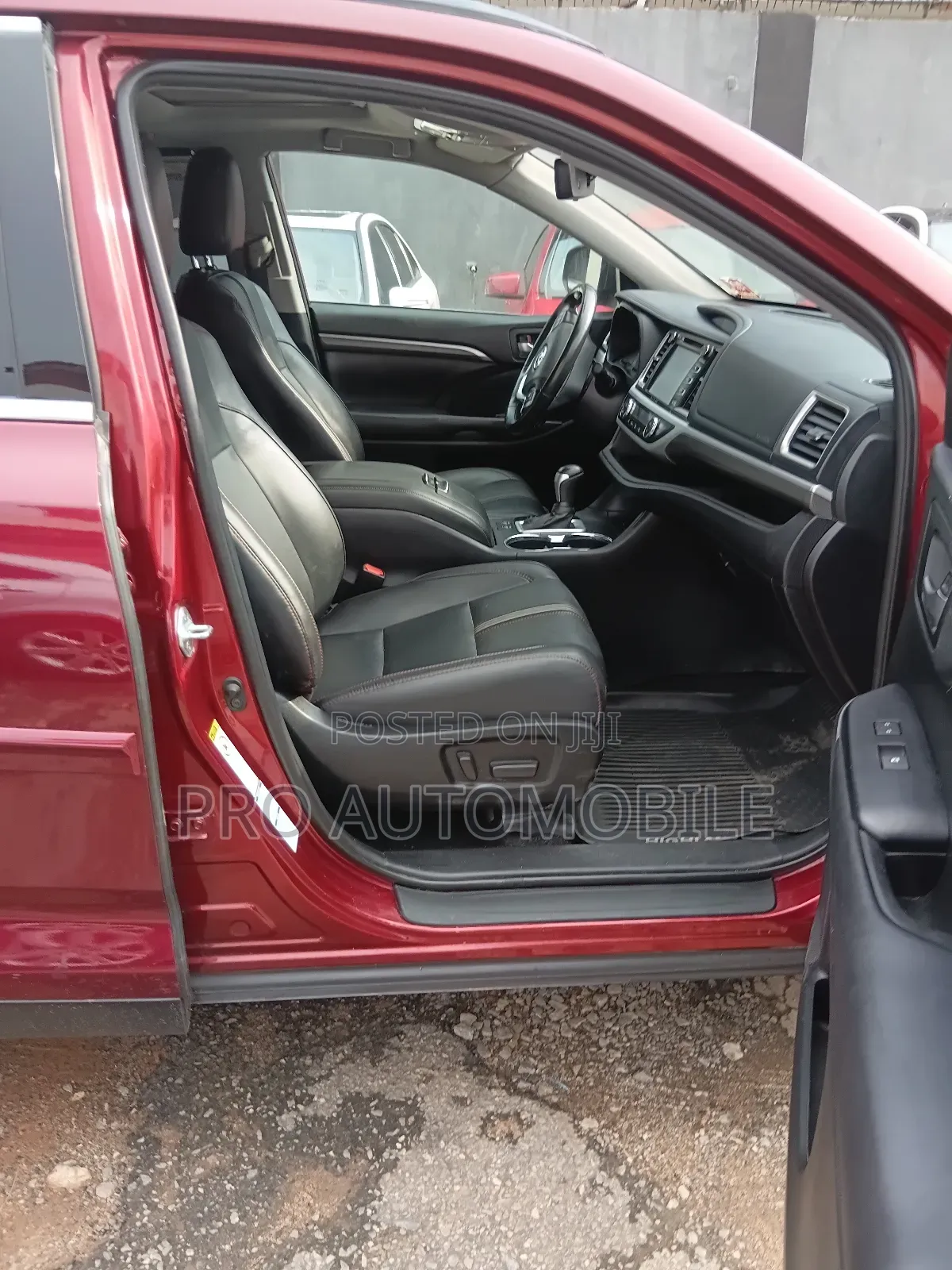 Toyota Highlander Limited 2019 Red