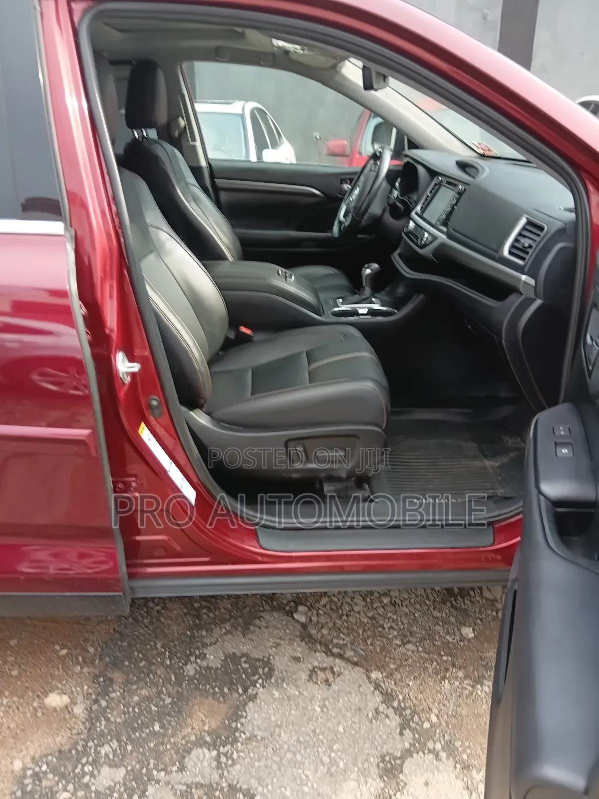 Toyota Highlander Limited 2019 Red