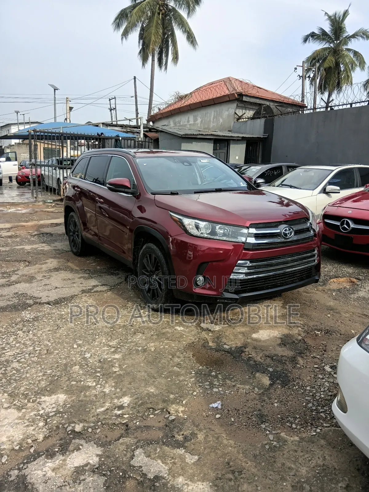 Toyota Highlander Limited 2019 Red