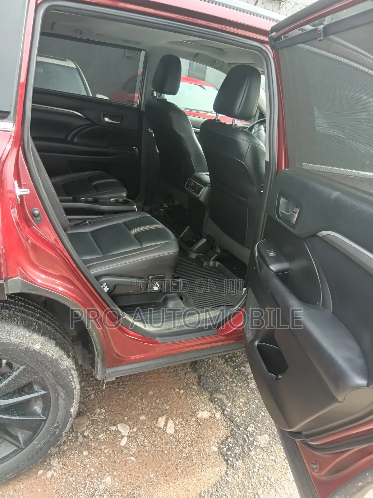 Toyota Highlander Limited 2019 Red