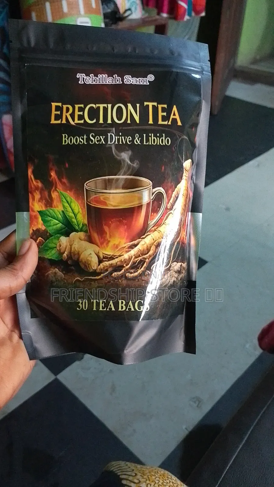 Erection Tea Boost Sex Drive and Libido