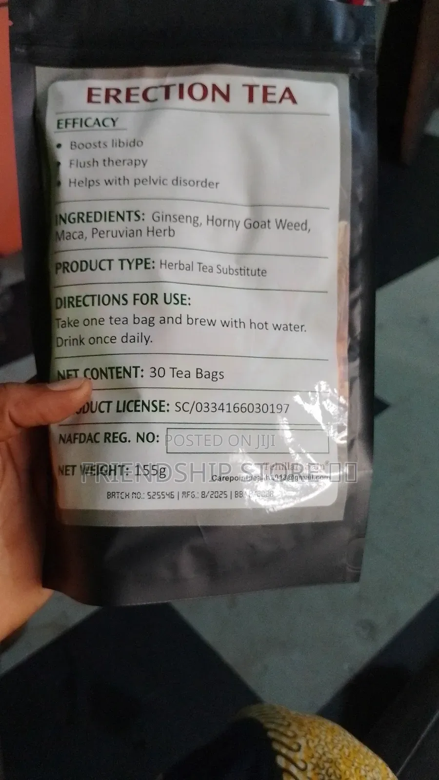 Erection Tea Boost Sex Drive and Libido