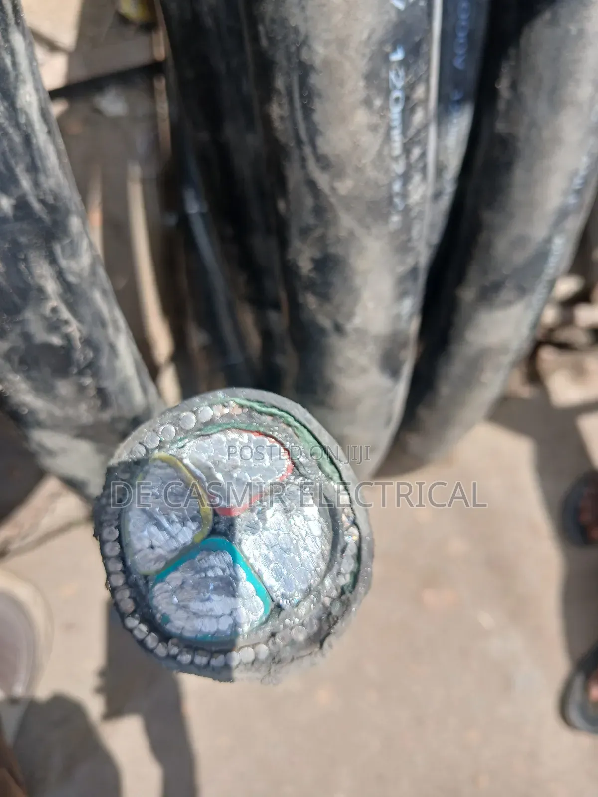 4x120mm2 Armoured Aluminium Cable