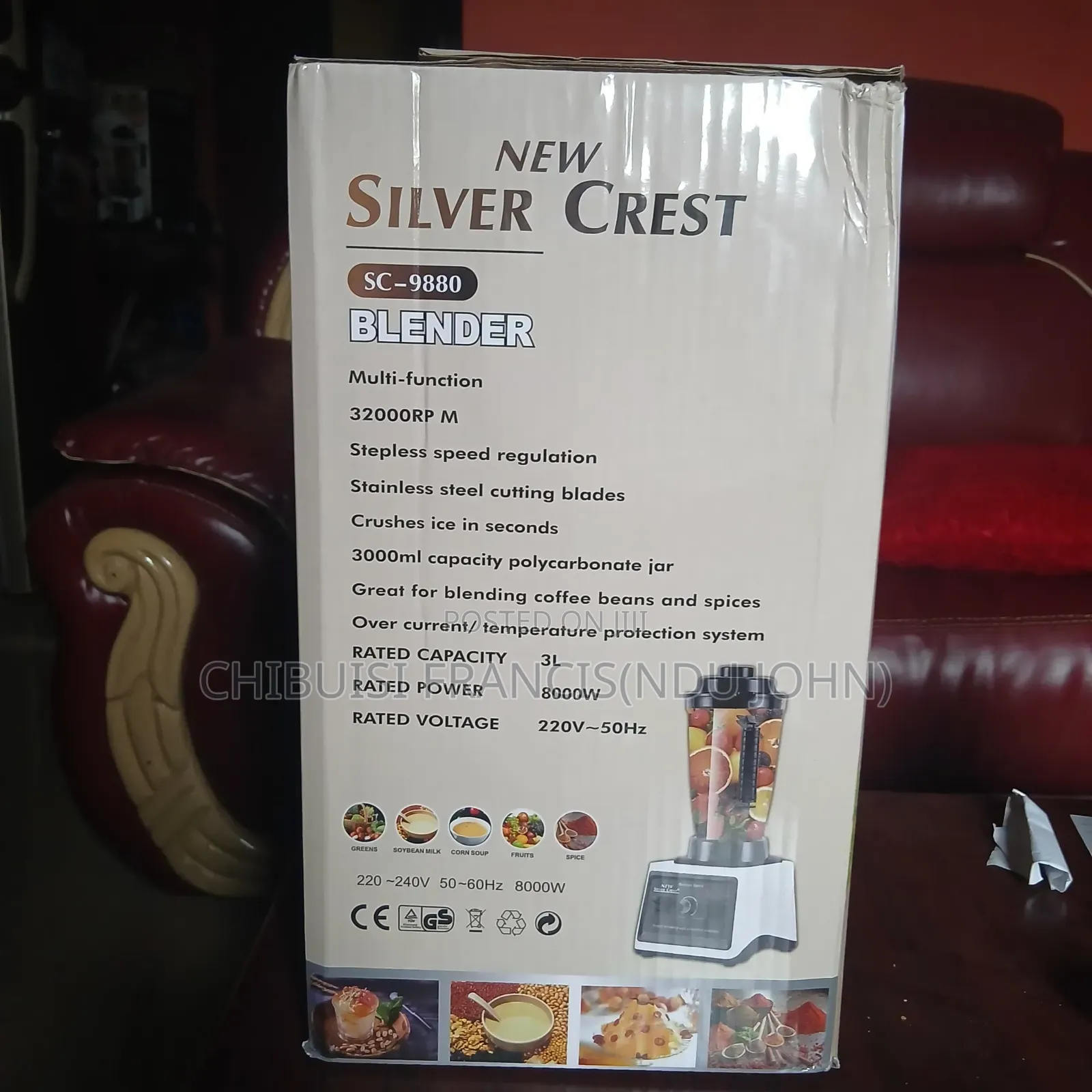 Sliver Crest Blender