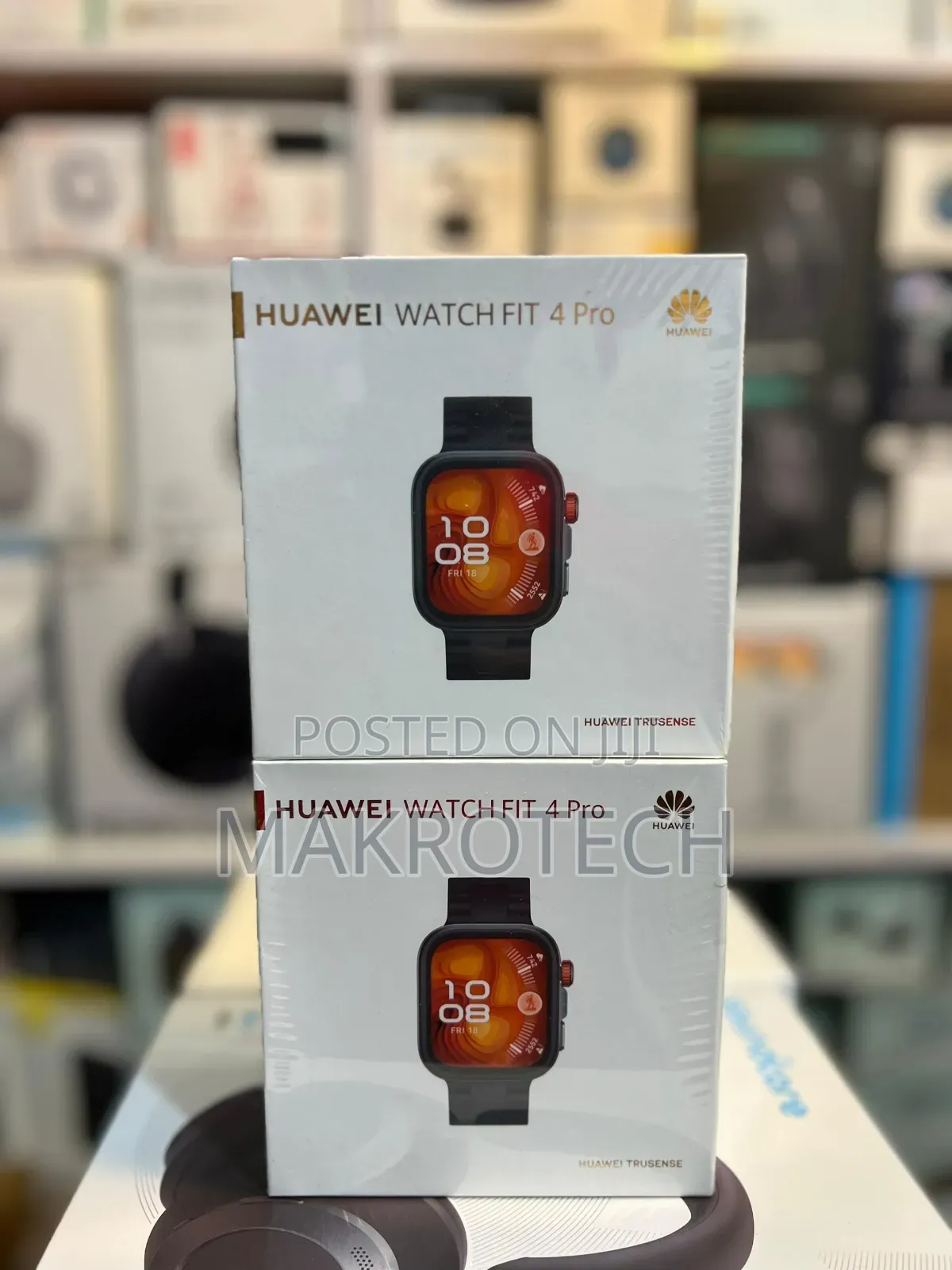 Huawei Watch Fit 4 Pro Smart Watch, 1.82" Sapphire Amoled Screen,