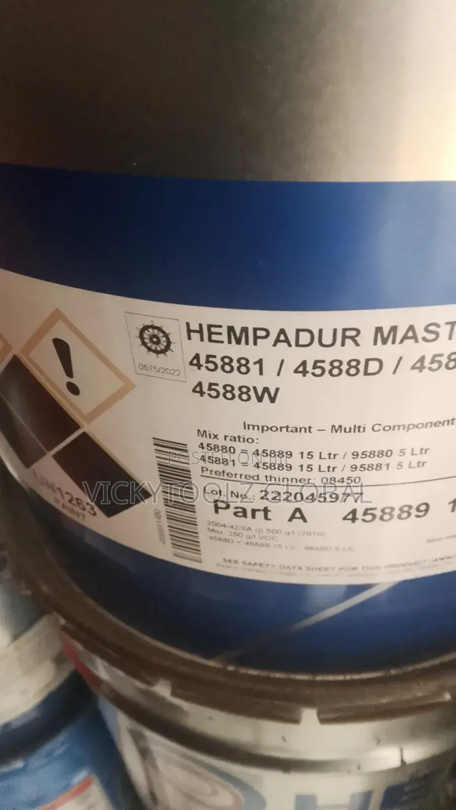 Hempadur Master 45881/4588d/4588w Comp A+B 20l