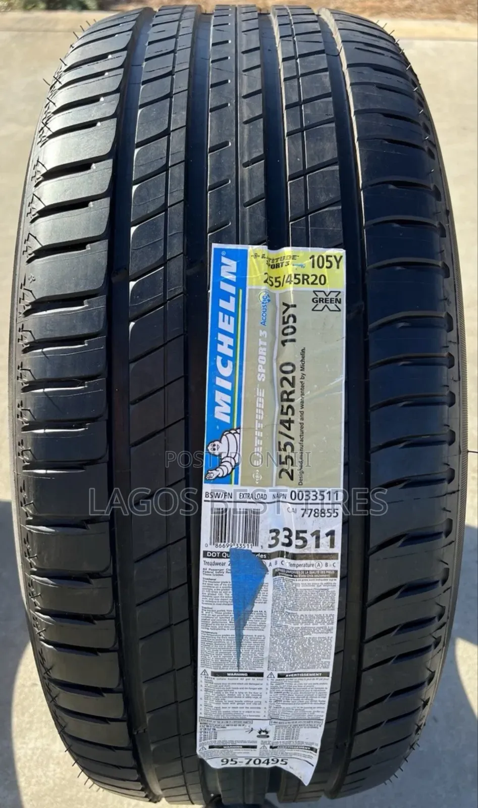 Michelin Latitude Sport 3 (Acoustic) 255/45 R20 105y Xl— Silent Luxury
