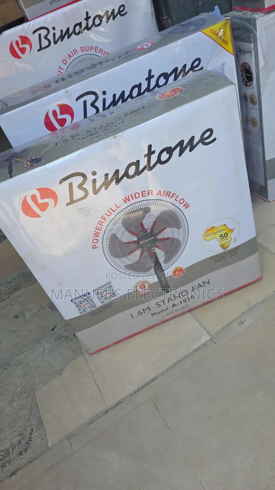 Brand New Binatone 18inch Standing Fan