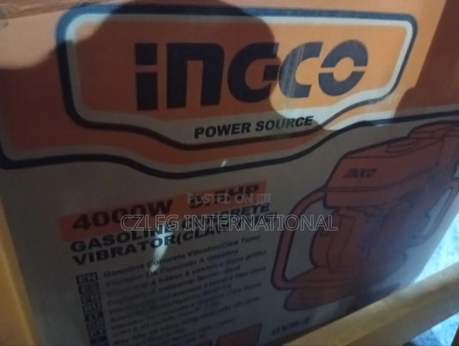 5.5hp Gasoline Concrete Vibrator (Claw Type)