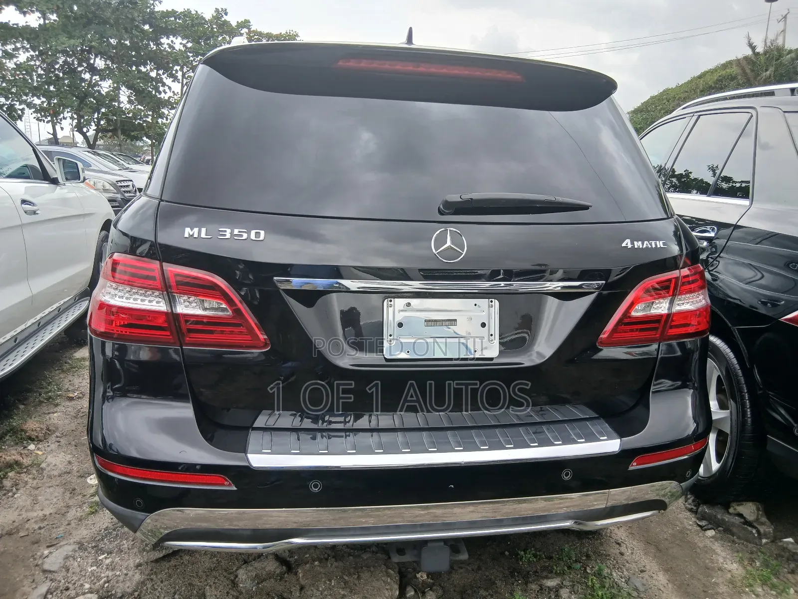 Mercedes-Benz M Class ML 350 4Matic 2012 Black