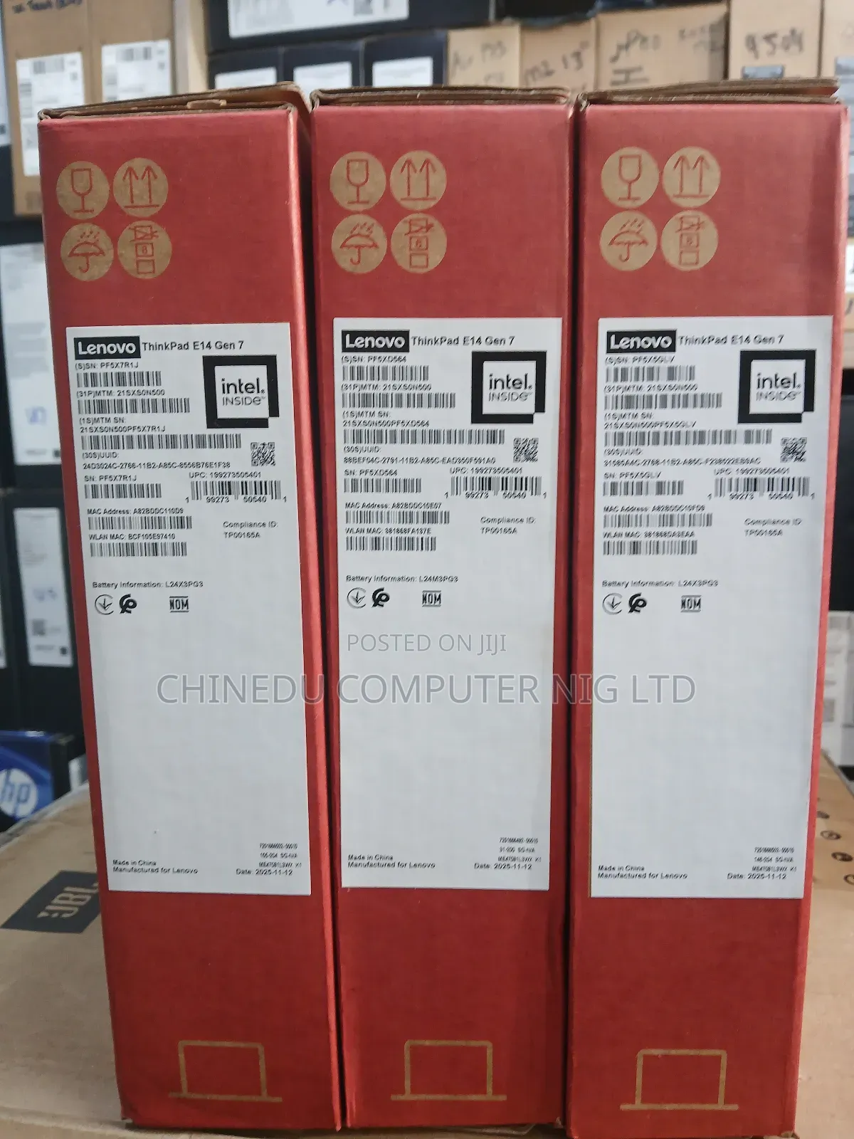 New Laptop Lenovo ThinkPad E14 Gen 6 16GB Intel Core Ultra 7 SSD 512GB