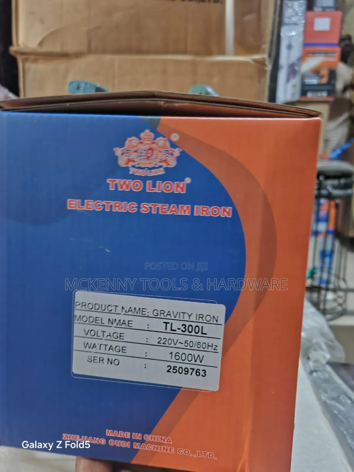 Jukai Industrial Steam Iron,