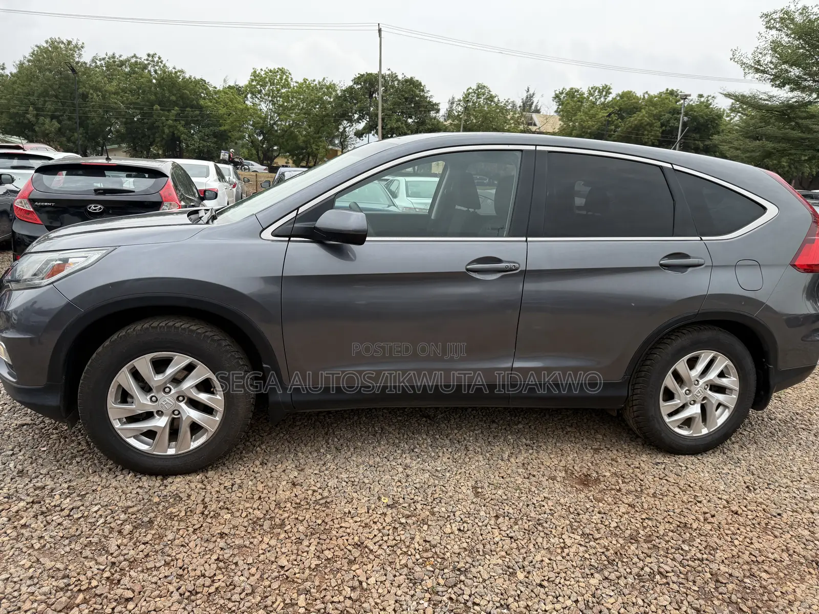 Honda CR-V EX 4dr SUV AWD (2.4L 4cyl CVT) 2015 Gray