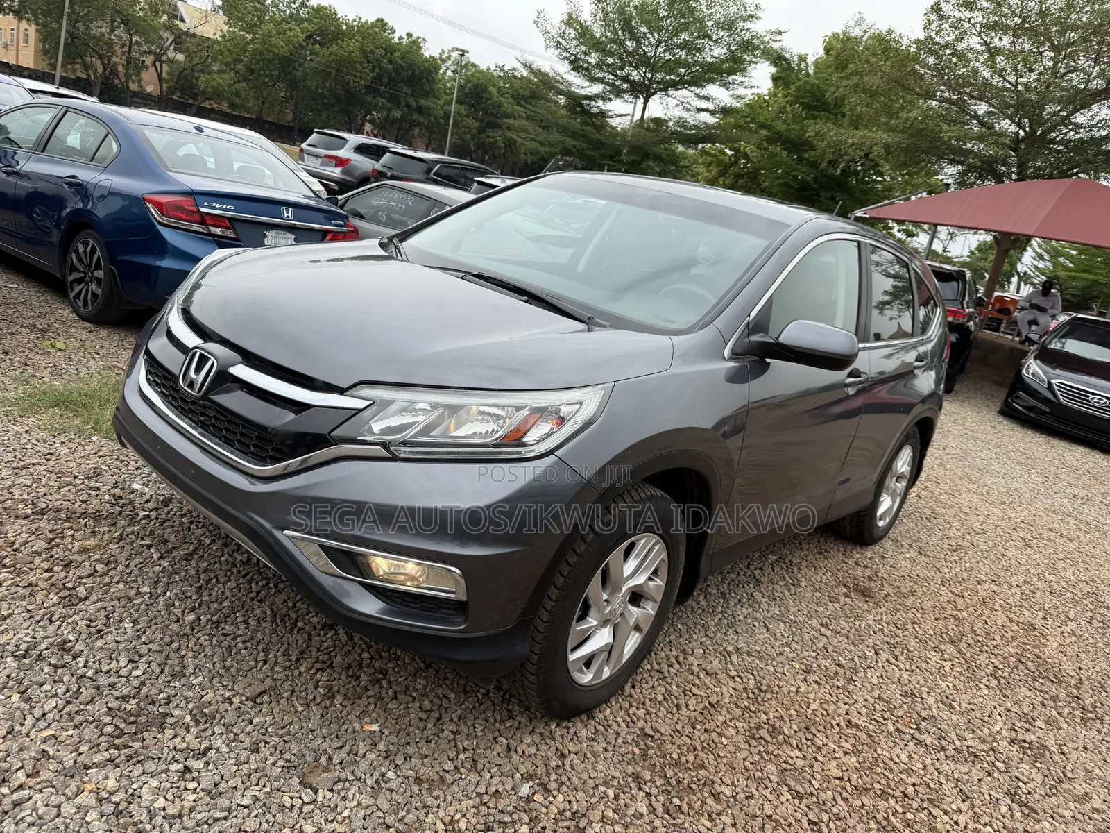 Honda CR-V EX 4dr SUV AWD (2.4L 4cyl CVT) 2015 Gray