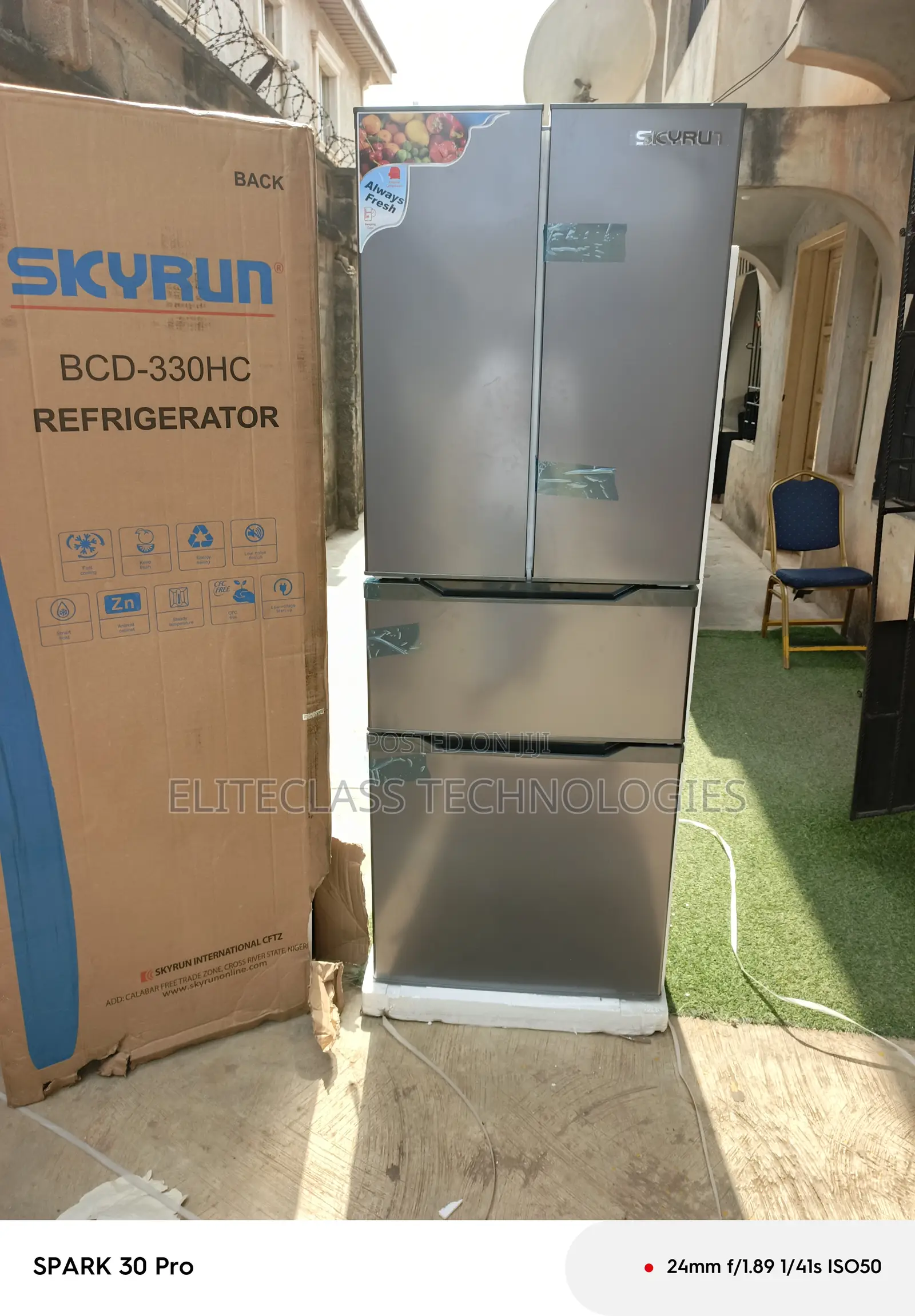 Skyrun BCD-330hc Household Refrigerator 300l