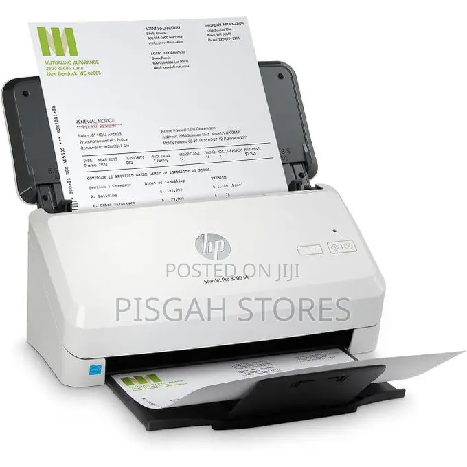 Hp Scanjet Pro 3000 S4 Sheet-Feed Scanner (6fw07a)