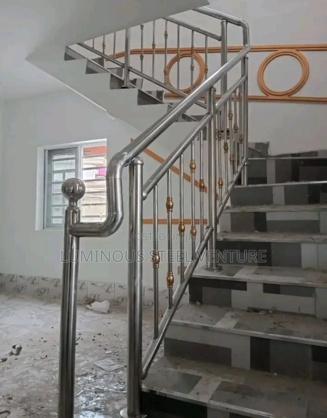 Our 304 Stainless Steel Handrails Add a Mirror-Like Shine