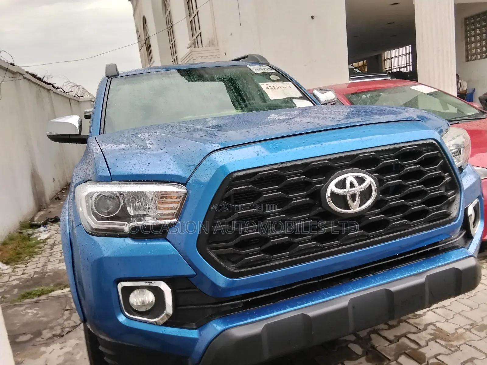 Toyota Tacoma Limited 2017 Blue