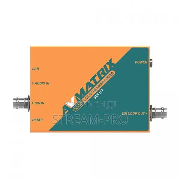 Avmatrix H.264/H.265 Sdi Streaming Encoder