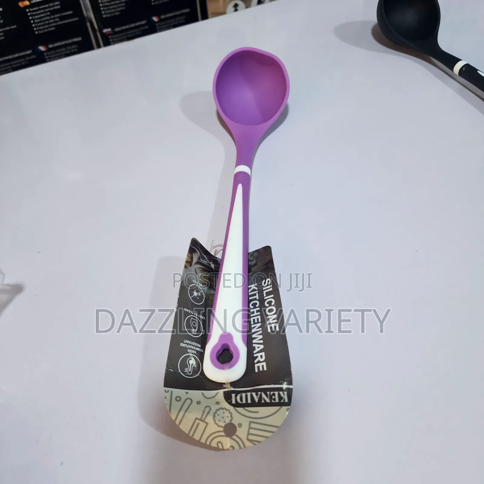 High Quality Kenaidi Silicone Soup Ladle Spoon