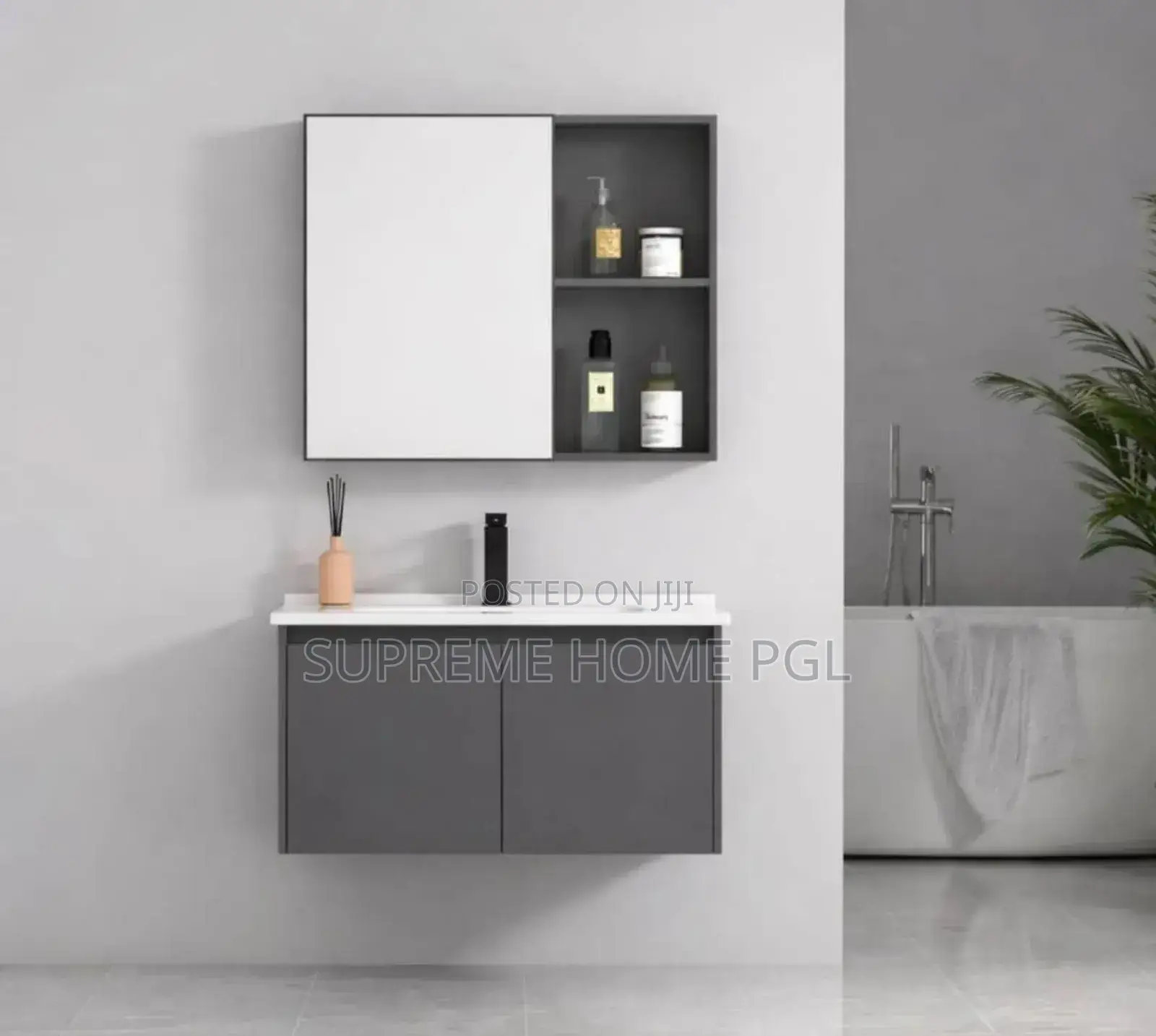 High Quality Cabinet Wash Hand Basin With Mirror