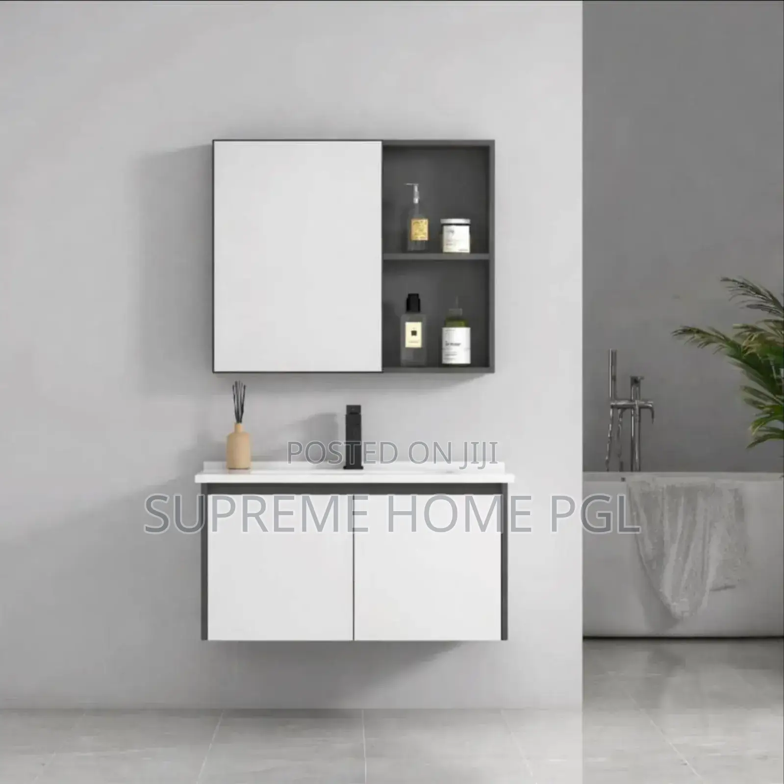 High Quality Cabinet Wash Hand Basin With Mirror