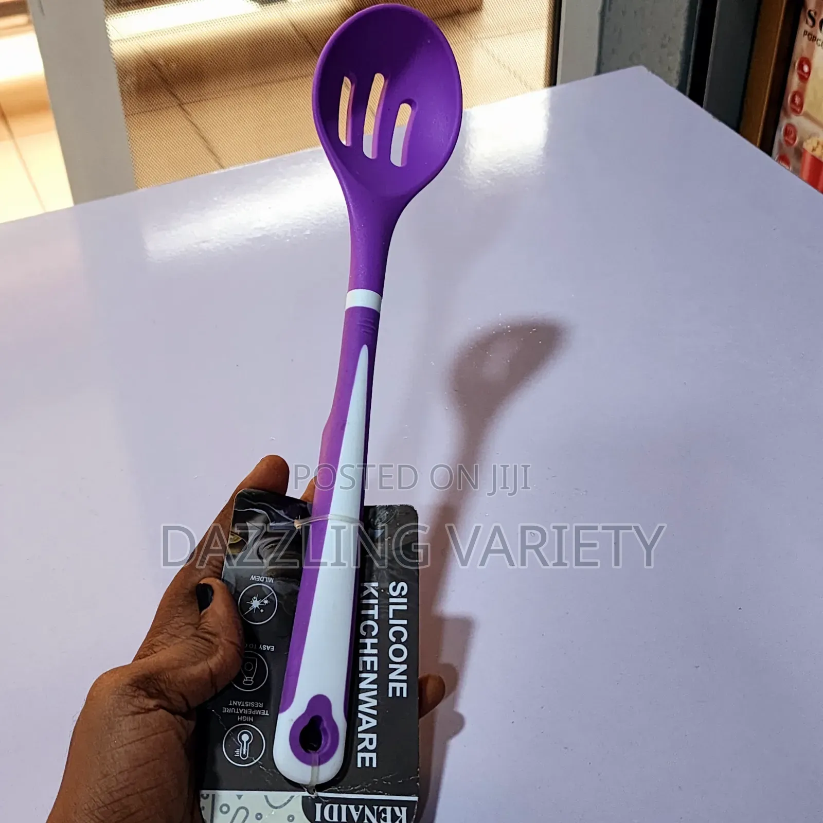 Kenaidi Silicone Slotted Spoon