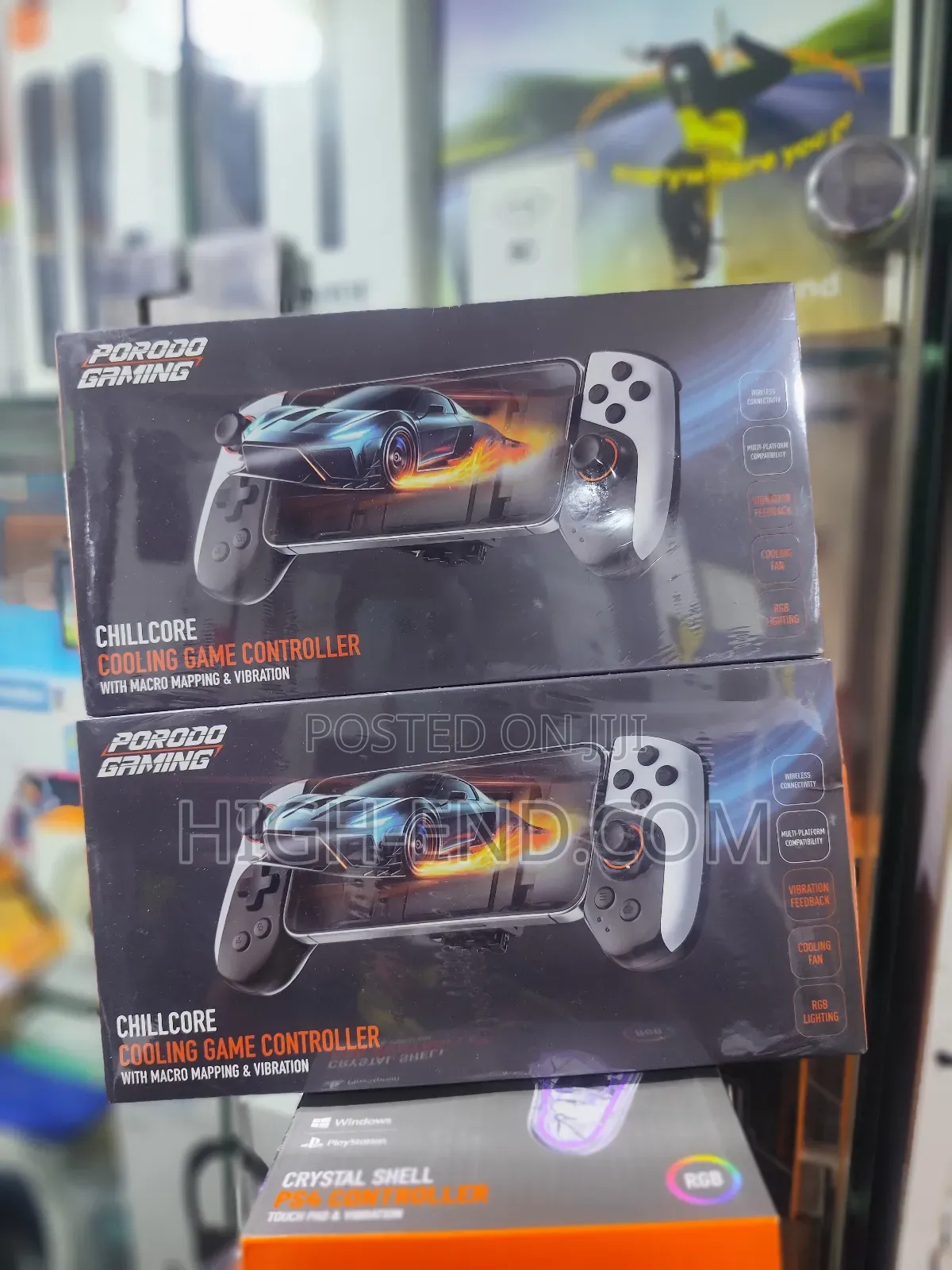 Porodo Gaming Chillcore Cooling Game Controller PDXCGCBK