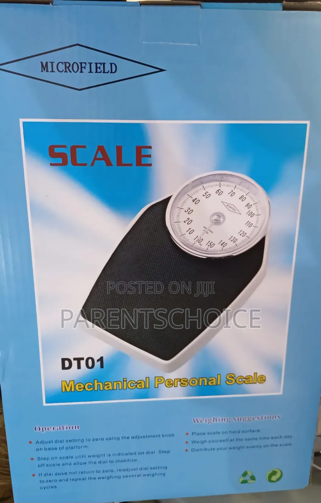 Large Platform Mechanical Analogue Body And Personal Healthy Scale