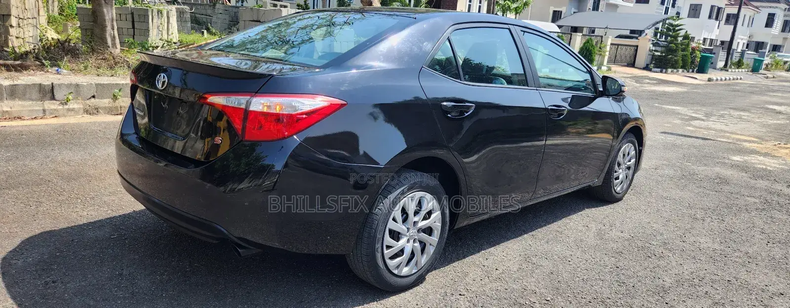 Toyota Corolla S 4dr Sedan (1.8L 4cyl CVT) 2015 Black