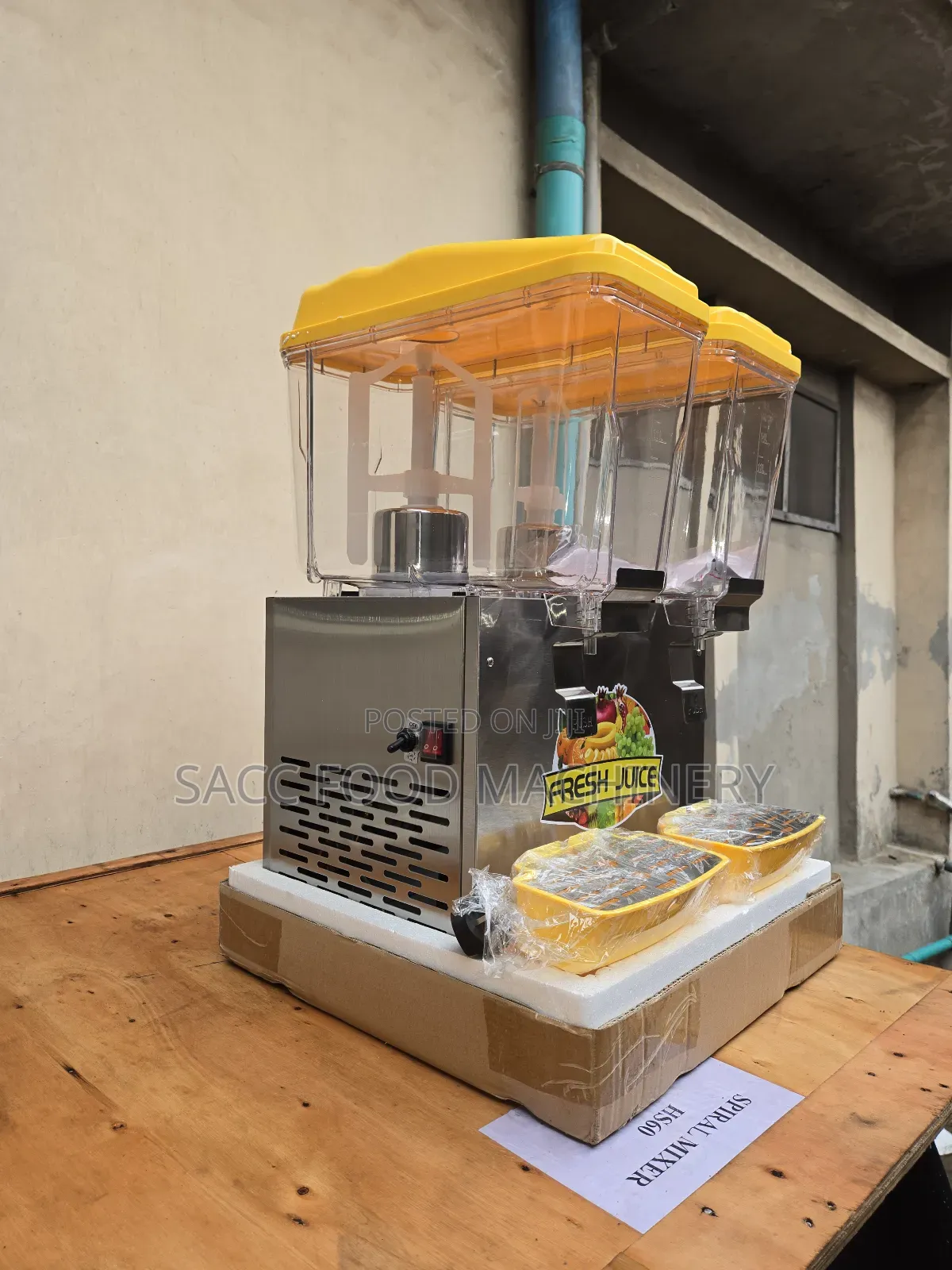Juice Dispenser (2 Bowl)