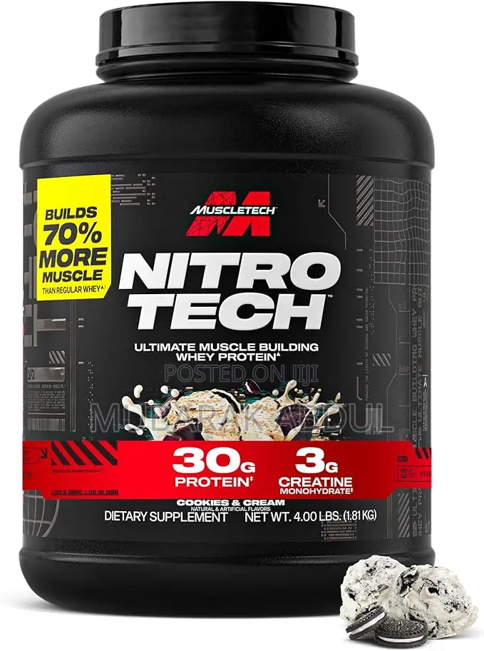 Muscletech Nitro-Tech Whey Protein 4lb