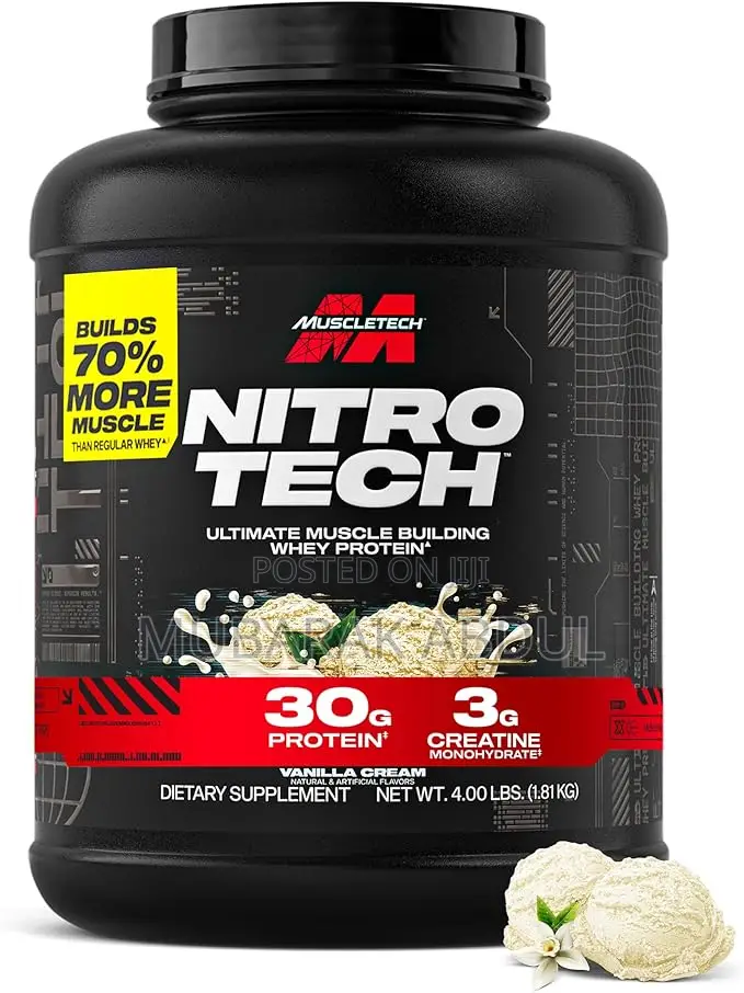 Muscletech Nitro-Tech Whey Protein 4lb