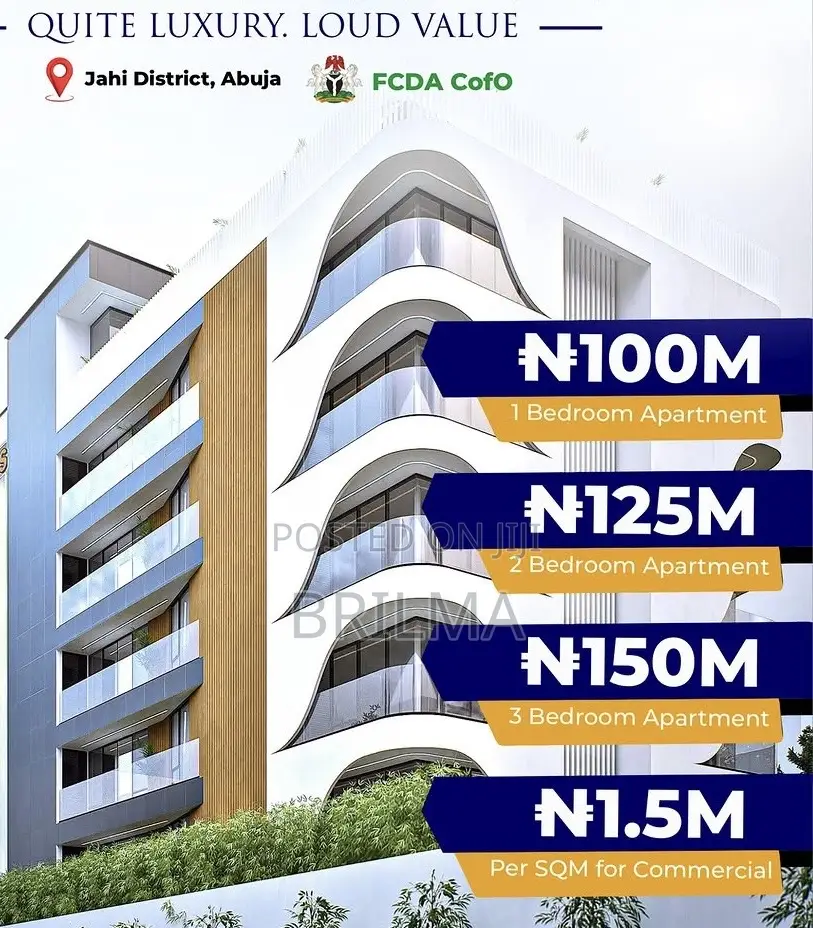 250 SQM (3 Bedroom Terrace) in Gwarinpa Extension