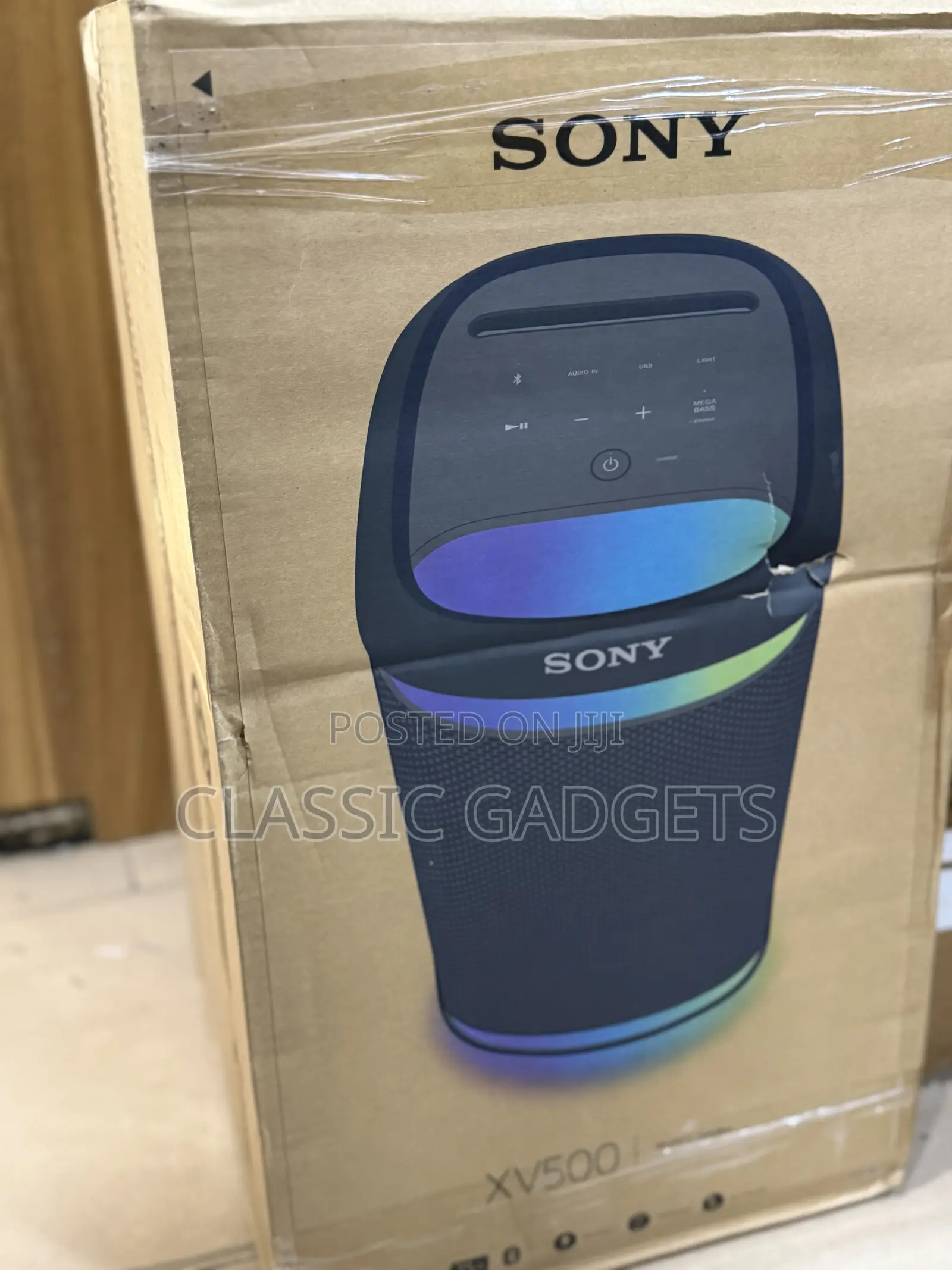 Sony SRS-Xv500 Portable Bluetooth Karaoke Party Speaker