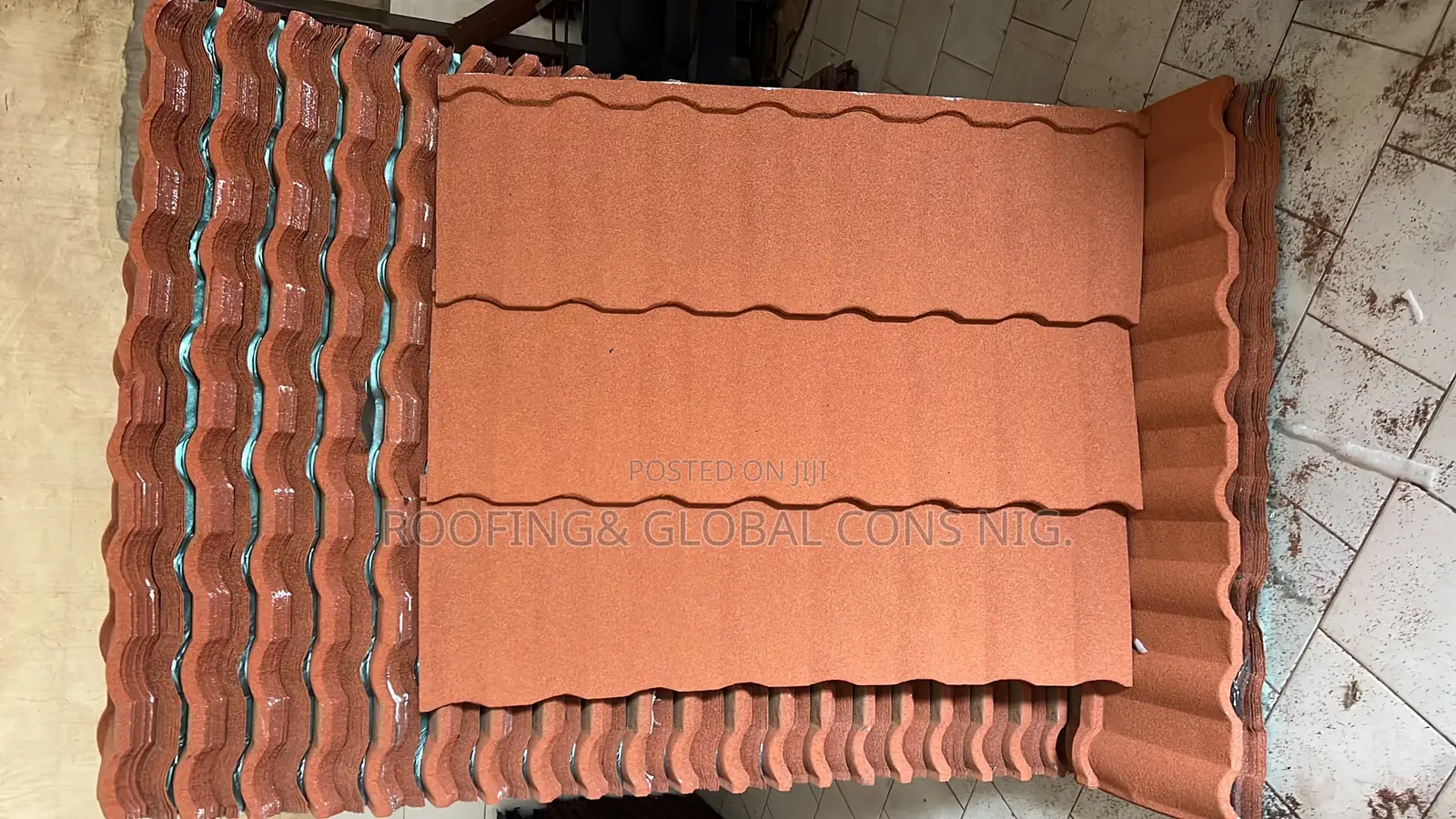 Pure Orange Metro Stone Coated Roofing Tiles