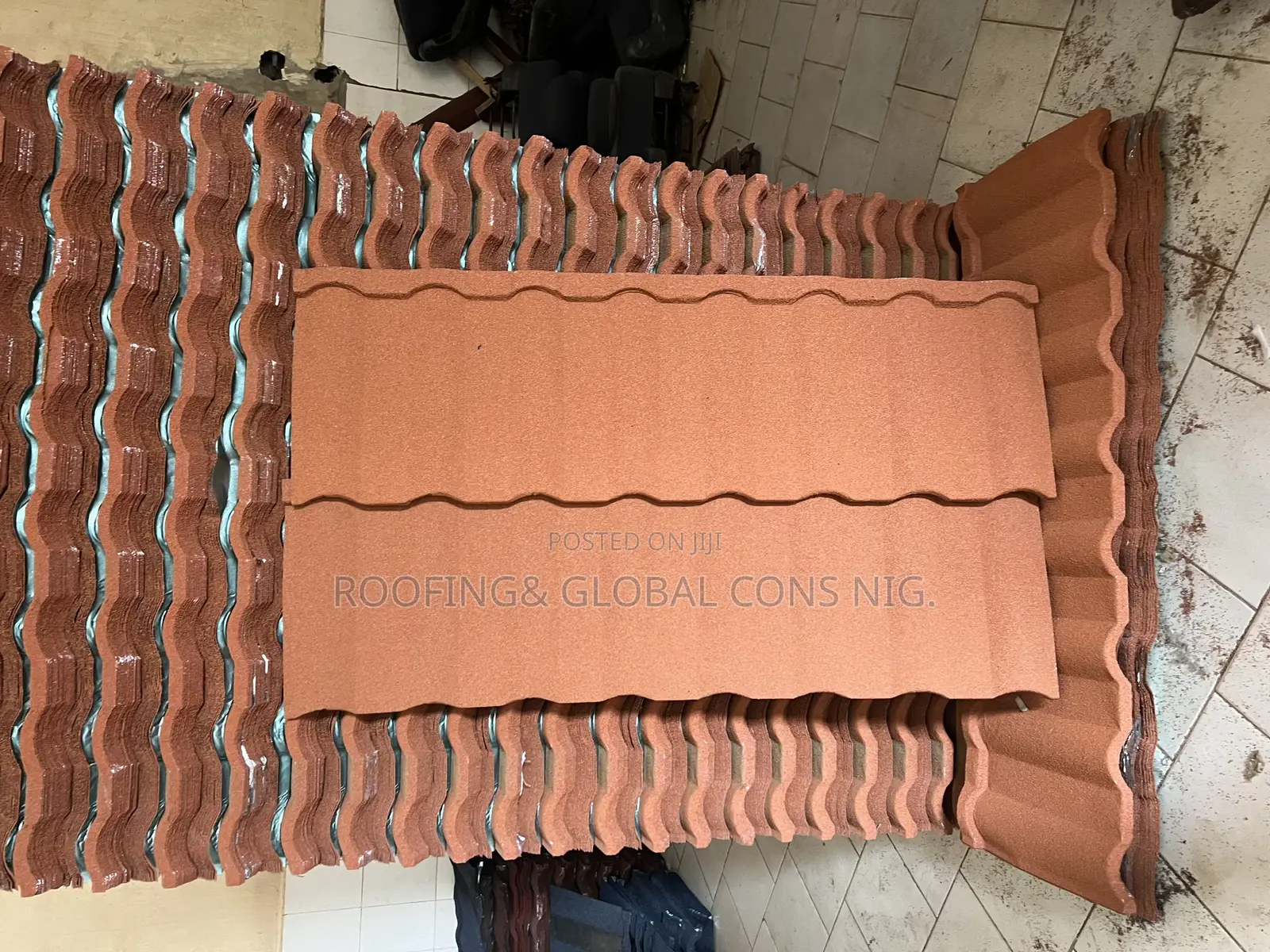Pure Orange Metro Stone Coated Roofing Tiles